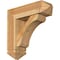 Ekena Millwork Legacy Arts and Crafts Rough Sawn Bracket w/ Offset Brace, Western Red Cedar, 8"W x 26"D x 26"H BKT0806X26X26LEC03RWR - alternate 1